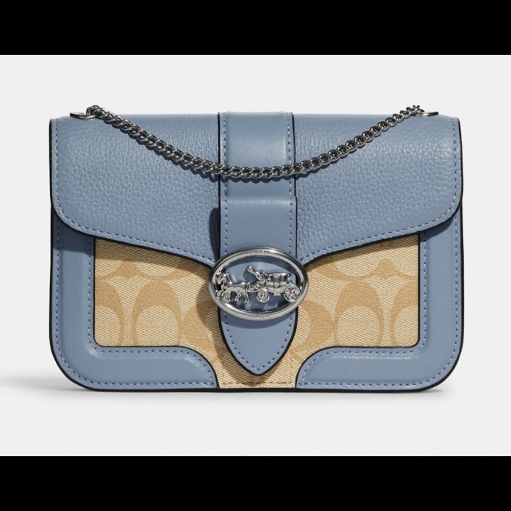 💯 Coach Georgie crossbody